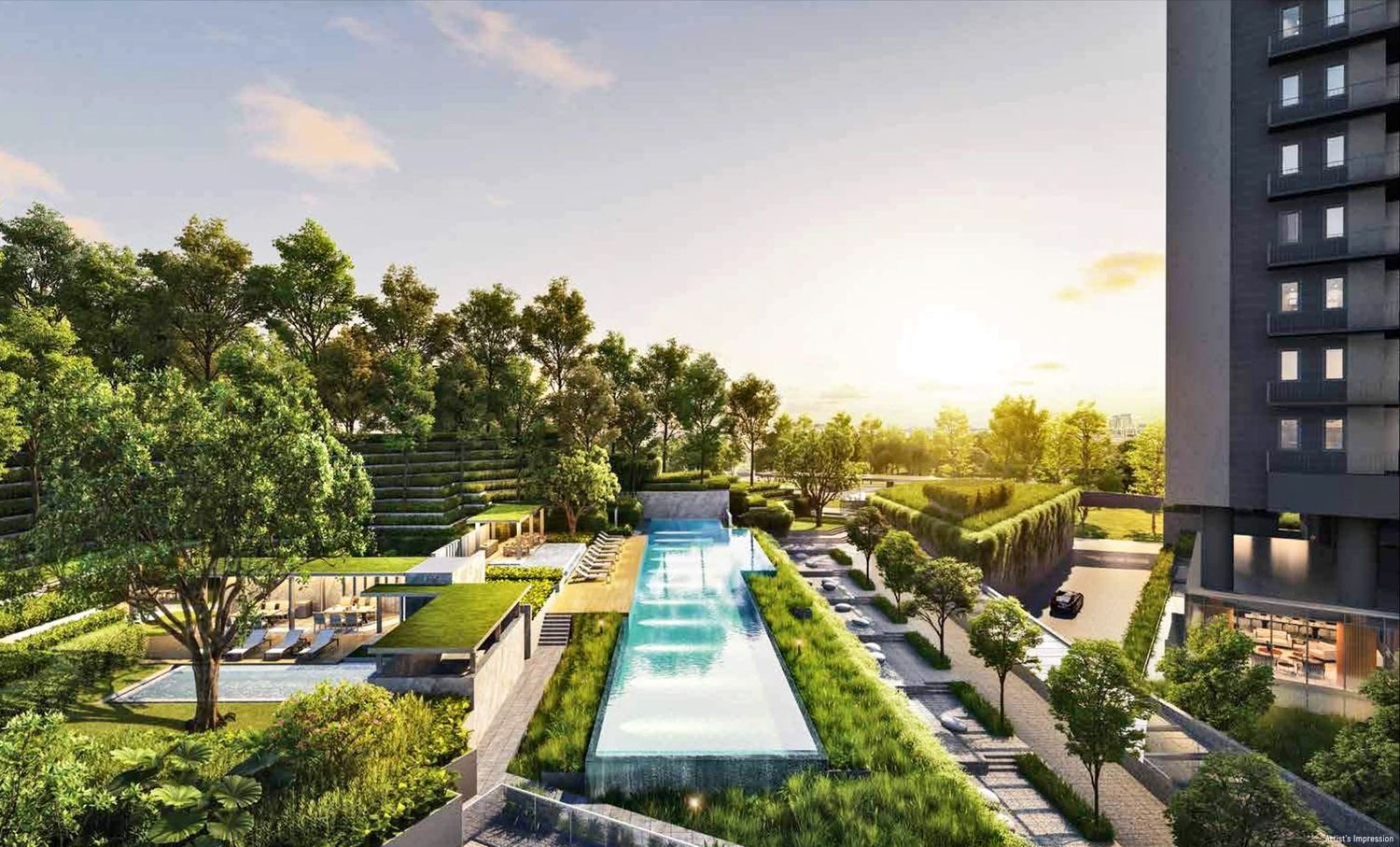 Blossoms By The Park Pictures and Artist Impression