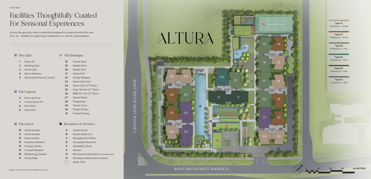 Altura Site Plan and Map