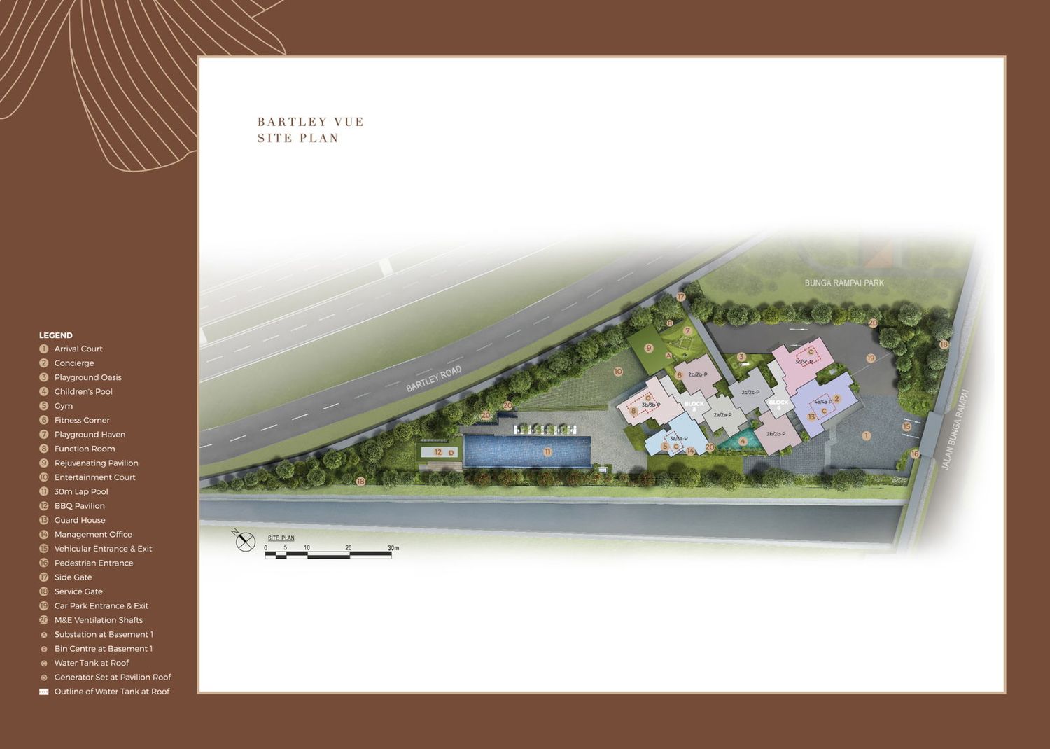 Bartley Vue Site Plan and Map
