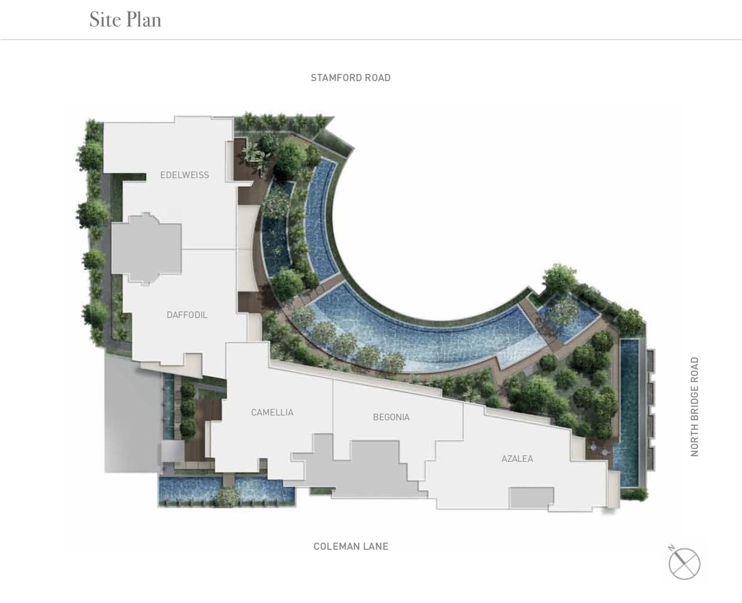 Eden Residences Capitol Site Plan and Map