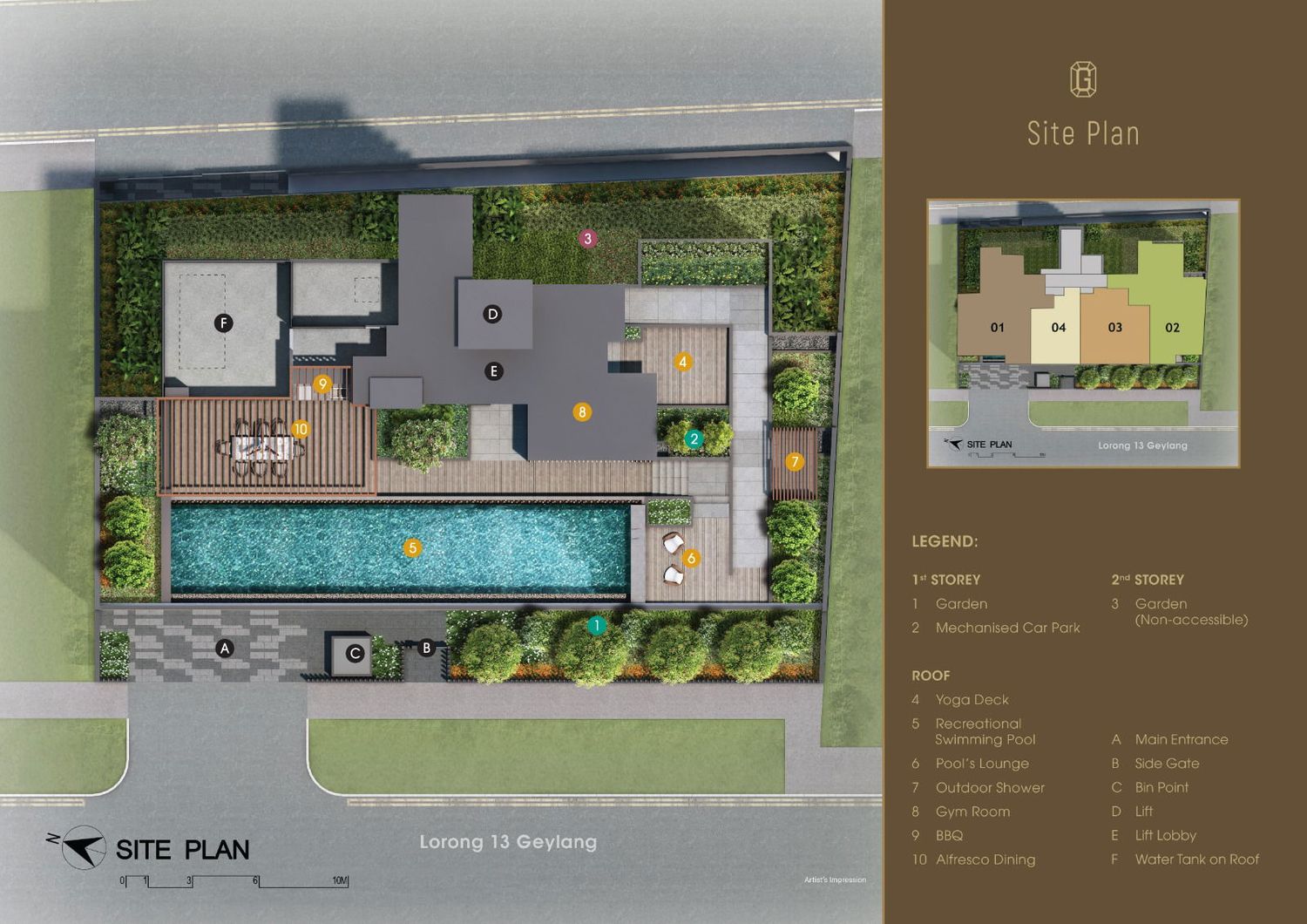 Gems Ville Site Plan and Map