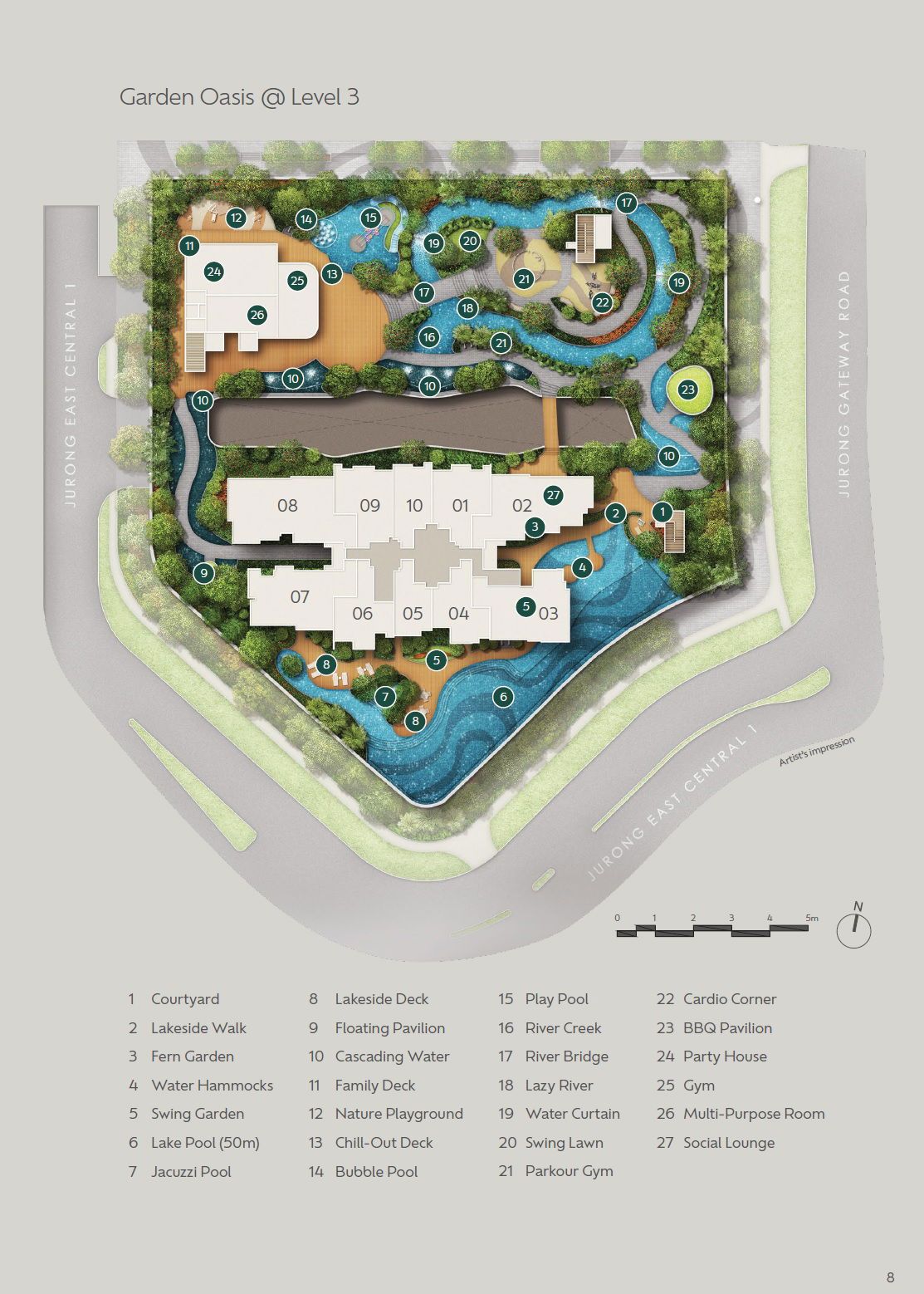 J'den Site Plan and Map