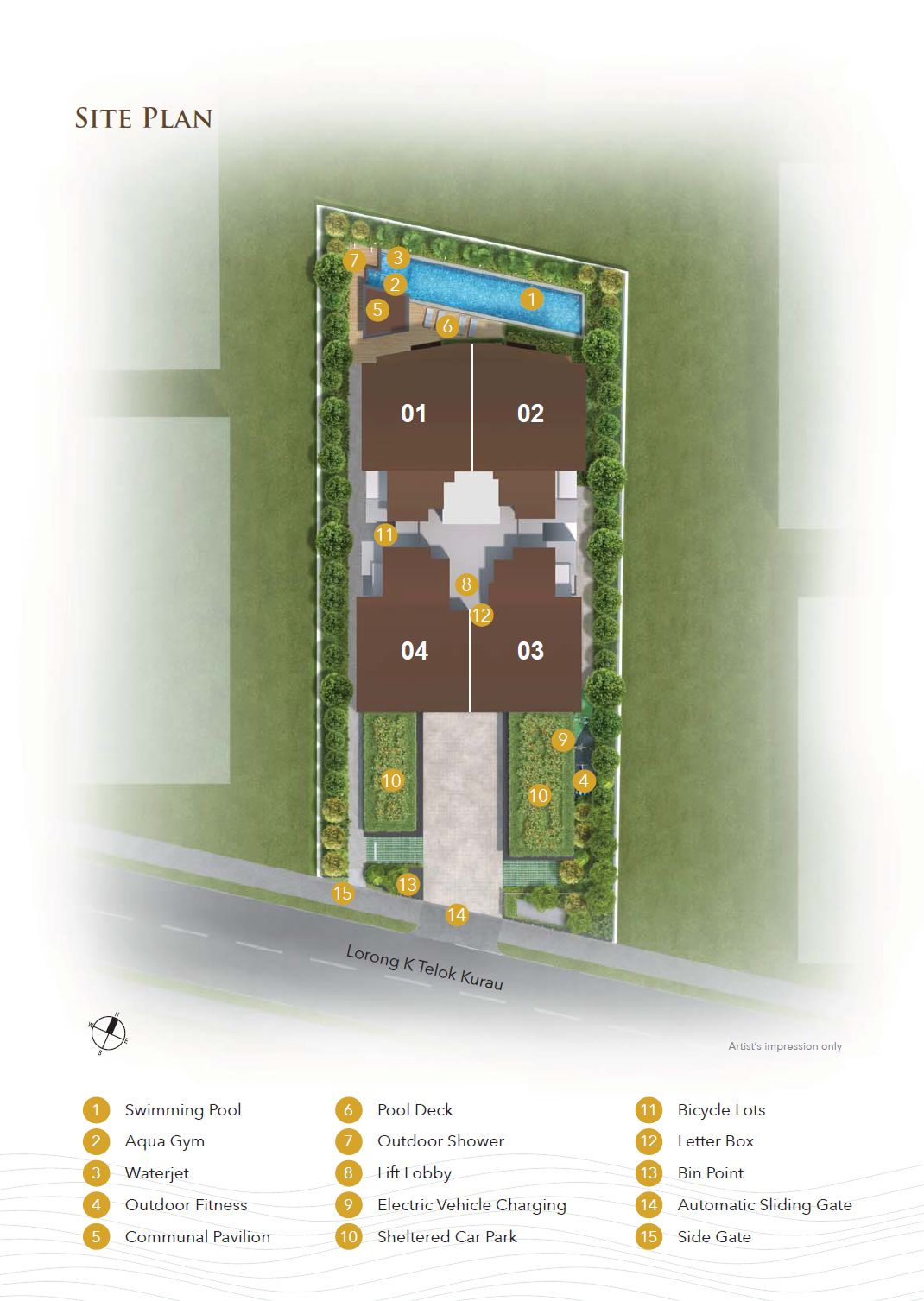 K Suites Site Plan and Map