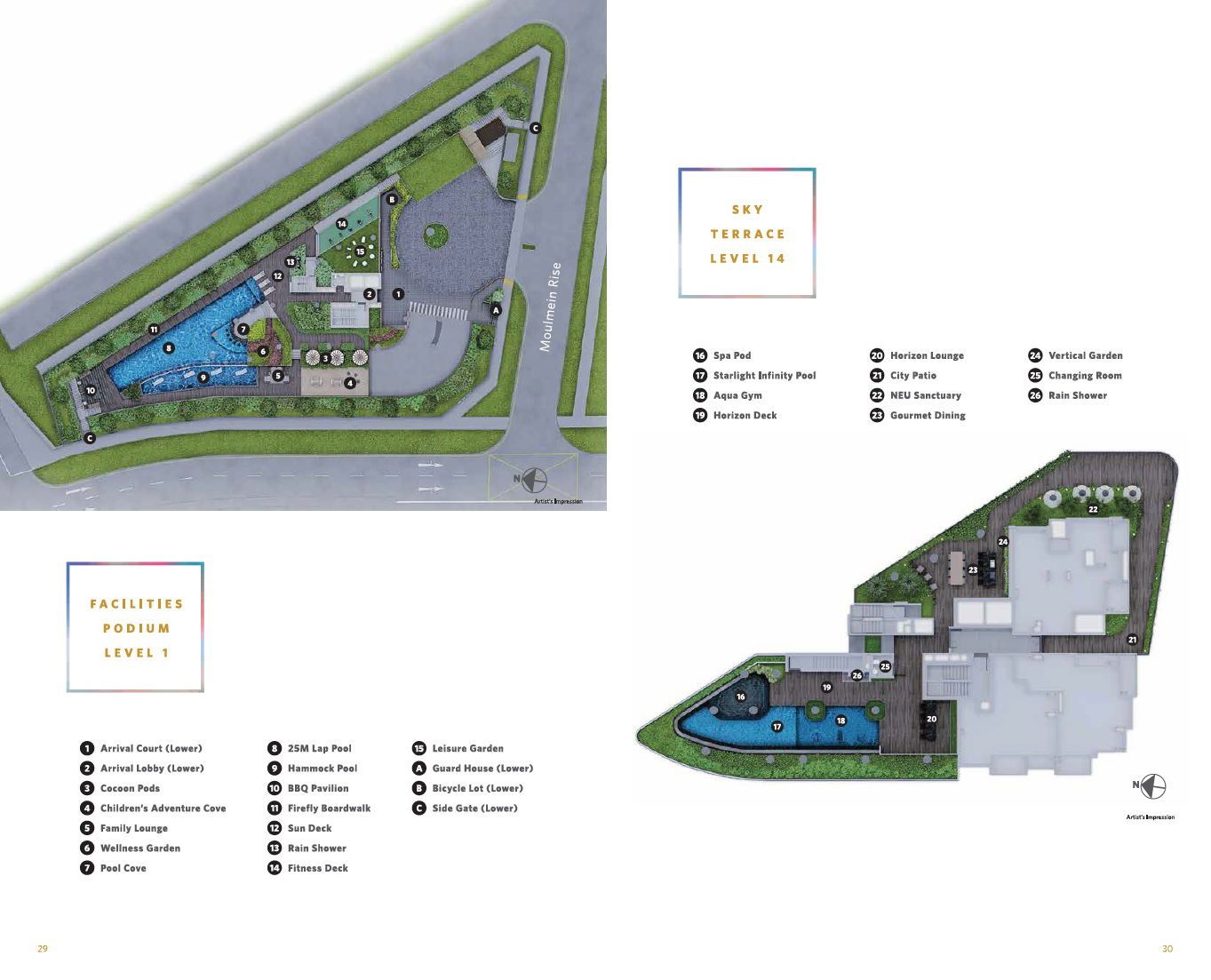 Neu At Novena Site Plan and Map