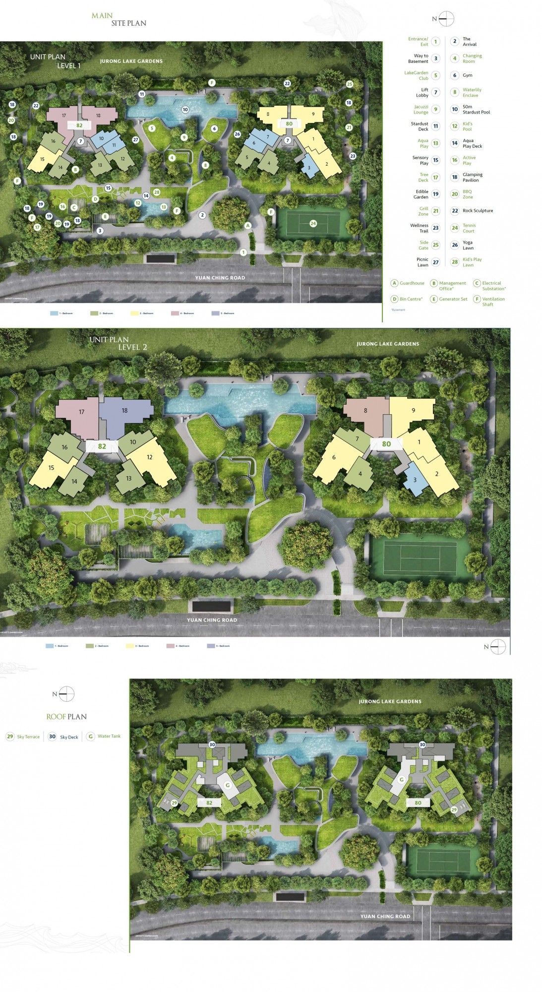 The Lakegarden Residences Site Plan and Map