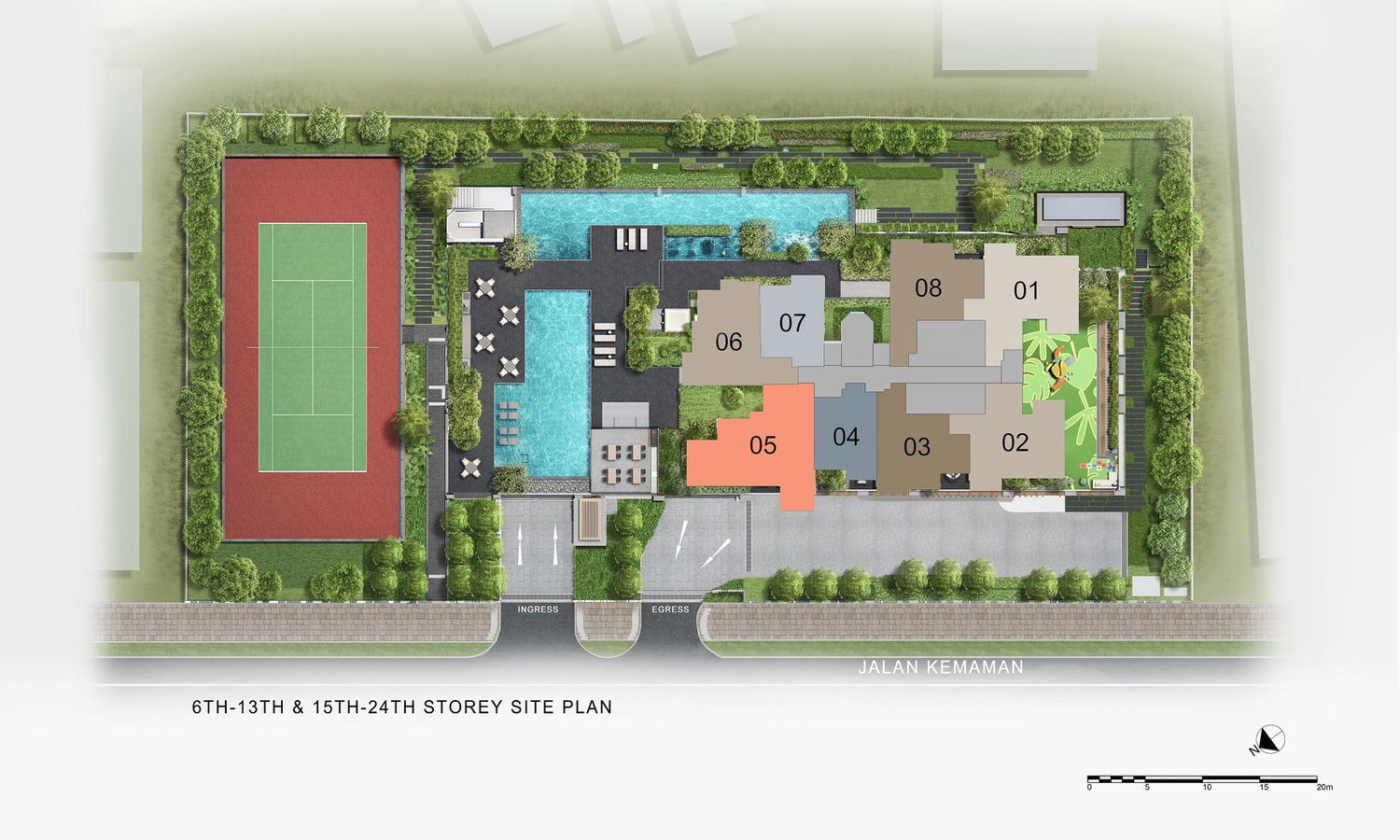 Verticus Site Plan and Map