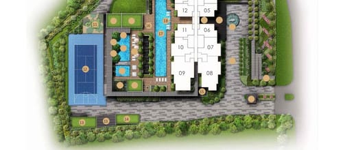 PULLMAN RESIDENCES, NEWTON Site Plan