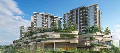 SENGKANG GRAND RESIDENCES @  COMPASSVALE BOW  Artist Impression