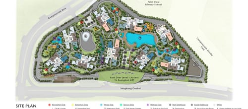 SENGKANG GRAND RESIDENCES Site Plan