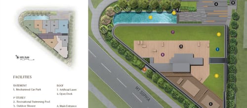 SOPHIA REGENCY Site Plan