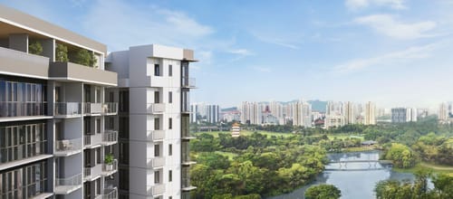 THE LAKEGARDEN RESIDENCES @  YUAN CHING ROAD  Artist Impression