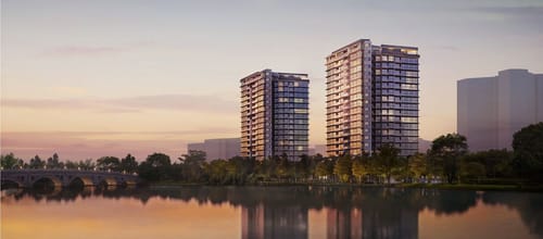 THE LAKEGARDEN RESIDENCES @  YUAN CHING ROAD  Artist Impression