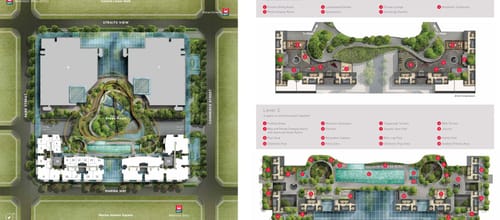 MARINA ONE RESIDENCES Site Plan