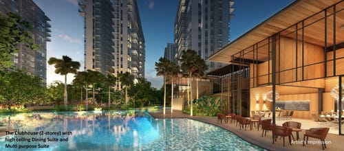 THE FLORENCE RESIDENCES @  HOUGANG AVENUE 2  Artist Impression