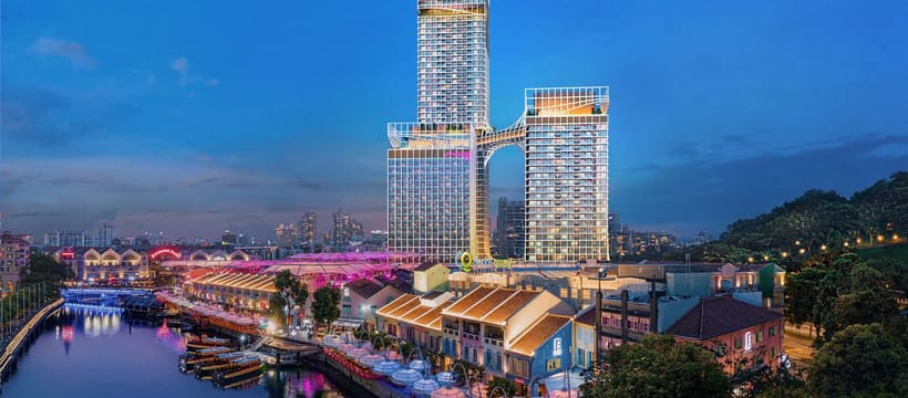 康宁河湾 @  CLARKE QUAY 设计印象