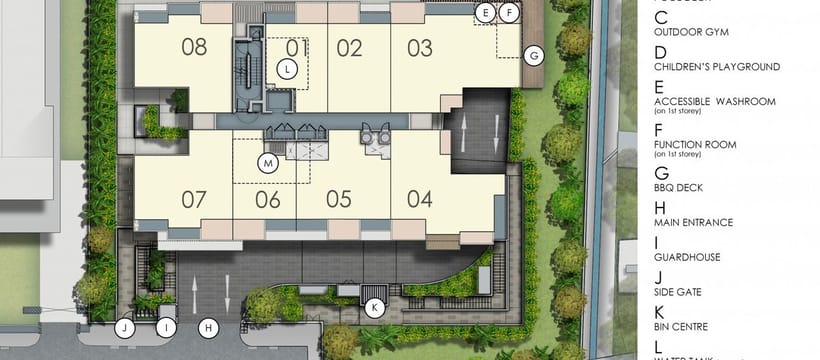 JERVOIS TREASURES Floor Plans