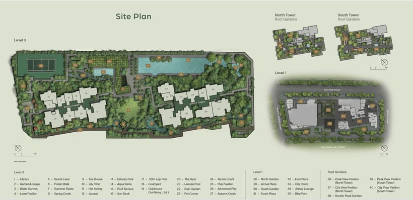 Midtown Modern Site Plan