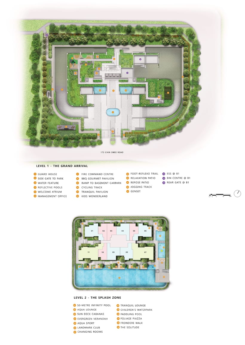 THE LANDMARK Floor Plans