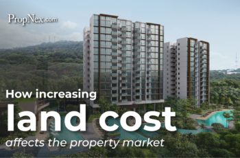 How Increasing land cost affects the property market
