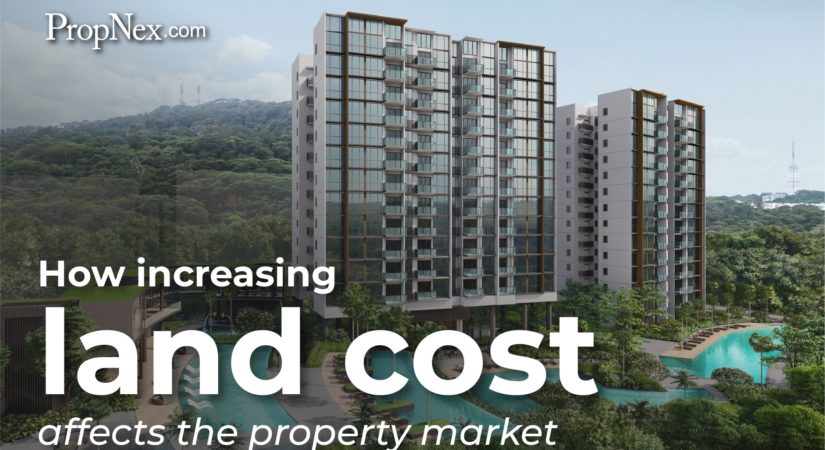 How Increasing land cost affects the property market